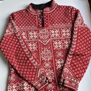 Dale of Norway Olympic, ١/4 zip women pullover Sz M made in Norway 🇳🇴
